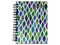 Libreta Estrella 1/8, Espiral Doble Wire-O, Pasta Dura, con 100 Hojas.