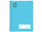 Cuaderno Profesional SAZZ 93323 Doble Aro, Raya, 100 hojas. Unicolor.