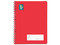 Cuaderno Profesional SAZZ 93325 Doble Aro, Cuadro Chico C5, 100 hojas. Unicolor.
