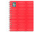 Cuaderno Profesional SAZZ Classic 93344 Doble Aro, Pasta Semi Rígida, Raya, 100 hojas. Unicolor.