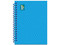 Cuaderno Profesional SAZZ Classic 93826, Pasta Dura, Raya, 100 hojas. Colores Surtidos.