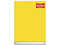 Cuaderno Scribe, raya, Forma Francesa, Pasta Dura, 96 Hojas, Color Amarillo.
