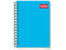 Cuaderno Forma Francesa Scribe Espiral Doble Cuadro Chico C5 con 100 Hojas (Modelo 1602) mide 15 x 21 cm y está compuesto por 100 hojas de papel bond rayado con cuadrícula de 5 mm, ideales para notas y apuntes. 