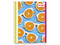 Cuaderno Scribe de Raya, Profesional, 100 Hojas, Color Naranja.
