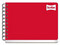 Cuaderno Tipo Italiano Scribe de Cuadro Chico (5mm), 100 Hojas.