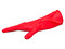 Guante Multiusos Oval, Talla Chica. Color Rojo.