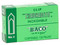 Caja de clips Baco Cuadradito, c/10 clips.