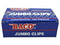 Caja de clips Baco Jumbo, 100 Piezas.
