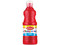 Pintura Témpera Vinci en color rojo naranja viene en presentación de 473 ml, ideal para proyectos artísticos y manualidades.