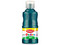 Pintura para Dedos Lavable Vinci en color azul turquesa viene en presentación de 237 ml, ideal para actividades infantiles y artísticas.
