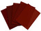 Cubiertas para Encuadernar MAE, Tamaño Carta, Paquete con 25 Pares. Color Rojo.