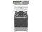 Estufa de Piso y Campana Empotrable Whirlpool CWFR5200D-HH de 30