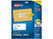 Etiquetas Avery 08163, color blanco, 250 etiquetas.