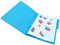 Folder ACCO Brands Accopress Tamaño Carta con Broche, Color Azul Claro.