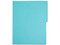 Folder APSA L11FC de Tamaño Carta, Color Azul, Paquete con 100 piezas.