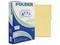 Folder APSA L20FO de Tamaño Oficio, Color Crema, Paquete con 100 piezas.