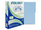 Folder Apsa L81-P Tamaño Carta, Color Azul, Caja con 100 piezas.