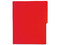 Folder APSA L80-P Tamaño Carta, Color Rojo, Caja con 100 piezas.