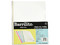 Folder Barrilito Plástico, Tamaño Carta, Costilla. Paquete con 12 Piezas, Colores Variados. Diseño en Orientación Vertical.