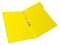 Carpeta PressBoard Fortec FB-3033 con Broche, Color Amarillo.