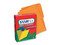 Folders Mapasa Hot Colors, Tamaño Carta, Naranja, 100 Piezas.