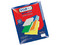 Folder Bitono Mapasa, Tamaño Carta, Color Azul, con 25 Piezas.
