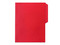 Folder Oxford M763, Tamaño Carta, Color Rojo, Paquete con 25 piezas.