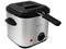 Mini freidora eléctrica RCA RC-DF2, acero inoxidable, 1.5L.