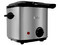Mini freidora eléctrica RCA RC-DF2, acero inoxidable, 1.5L.