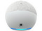 Bocina Inteligente Amazon Echo Dot Quinta Generación con Alexa y Reloj, Color Blanco.