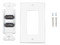 Placa de Pared LinkedPro LP-FP-091 de 2 puertos HDMI (Hembra). Color Blanco