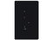 Atenuador de pared Lutron, baje/suba intensidad de iluminación y encienda o apague, color negro.