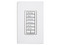 Teclado Seetouch LUTRON RRDW6BRLWH 6 botones con 2 Botones de Subir o Bajar, Botones Programables, Color Blanco.