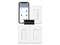 Kit Lutron de RA2 Select, HUB controlador principal Lutron RRSELREP2BL, 2 Atenuadores, Switch de iluminación con base de pared y 3 Placas de pared.
