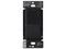 Apagador Lutron Sunnata color negro para linea Radio Ra3, 8A de iluminación.