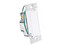 Atenuador Táctil SUNNATA Dimmer PRO Para Línea Radio Ra3, Cable Neutro Opcional de 250W LED / CFL, Color Blanco.