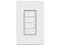 Botonera Sunnata LUTRON RRSTW3RLSW con 3 Escenas RA3, Programable con Escenas Diferentes en Cada Botón, Color Blanco.