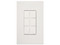 Caja de pared LUTRON ELECTRONICS SC6PFSW para contactos varios, 6 mini espacios.
