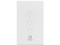 Apagador Inteligente Mirati M3SI2 Touch de 3 Apagadores,  Conexión Wi-Fi, Compatible con Amazon Alexa y Google Asistente, Color Blanco.