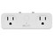 Enchufe inteligente Wi-Fi Nexxt Solutions, 2 x NEMA 5-15R, 2 x USB. Color Blanco.