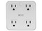 Enchufe inteligente Wi-Fi Nexxt Solutions, 4 x NEMA 5-15R, 4 x USB. Color Blanco.