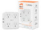 Enchufe inteligente Wi-Fi Nexxt Solutions NHP-T615, 4 x NEMA 5-15R, 2 x USB Tipo A, 2 x USB Tipo C. Color Blanco.