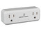 Conector inteligente doble Perfect Choice PC-108177, compatible con Google Home y Alexa.