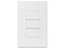Apagador de Pared Touch Sonoff M5-3C-120W, 3 Canales, Wi-Fi, Compatible con Google Home y Alexa. Color Blanco.