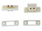 Contacto Para Paso De Corriente Accesspro Apcontact, Color Blanco.