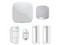 Kit de Panel de alarma Inteligente Ajax RES-2-1-SI-LL, Incluye 1 Sensor de movimiento, 2 Detectores para puerta o ventana, 1 Control remoto y una Sirena interior inalámbrica.