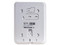 Teclado táctil Capacitivo DSC IQKP-915, Compatible con  Qolsys. Color Blanco.