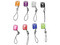 Mini Credencial de Proximidad DSC MPT8PK, de Ocho colores diferentes.