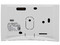 Detector Inalámbrico de Ruptura de Cristal DSC PGP9922, PowerG, Frecuencia de 919MHz, Alcance de Hasta 7.6m. Color Blanco.
