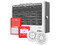 Kit de Alarma Dahua Wisualarm, Incluye Panel Convencional de 4 Zonas, Detector de Humo, Detector de Calor, Sirena Estroboscópica.
